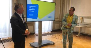 VGN directeur Theo van Uum start zijn inleiding