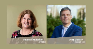 Susanne Bentvelsen Aveleijn en Ernst Klunder 's Heeren Loo
