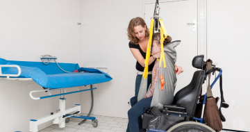 medewerker in de gehandicaptenzorg