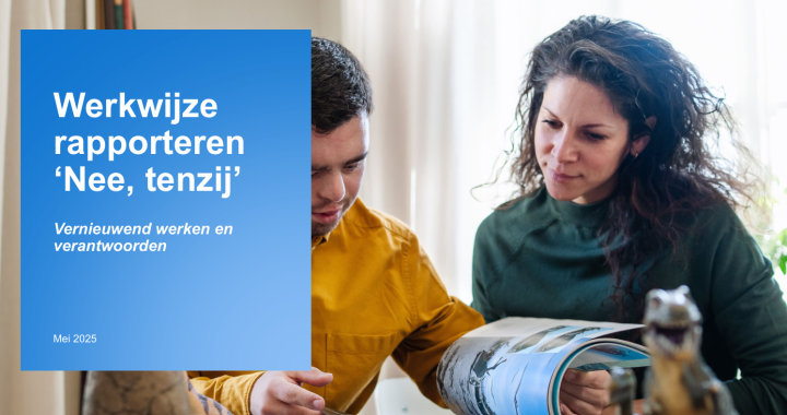 Rapporteren 'Nee, tenzij'