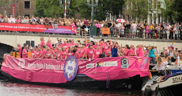 De Senior Pride / Onbeperkt één boot tijdens WorldPride Amsterdam 2026