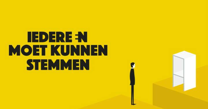 gele achtergrond met woorden