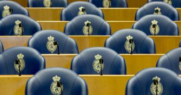 blauwe stoelen tweede kamer