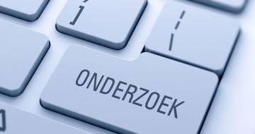 keyboard met knop waarop staat onderzoek