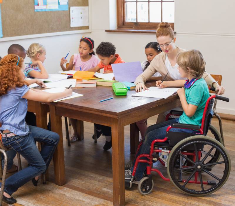 Kinderen met handicap in reguliere klas.jpg