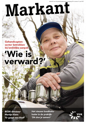 Voorblad Markant nummer 3, juni 2017