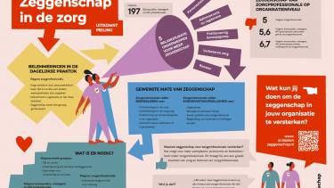 Infographic peiling Zeggenschap in de zorg