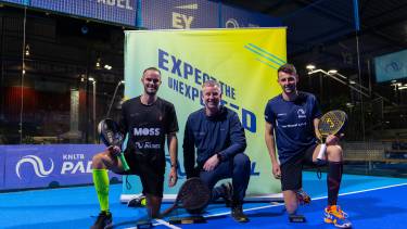 Yorick de Lange als padelcoach
