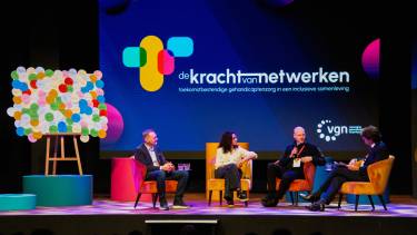 Het panel in gesprek o.l.v. Lennart Booij