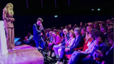Gesprek met de zaal