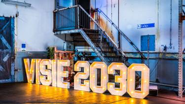 Visie 2030 lichtletters