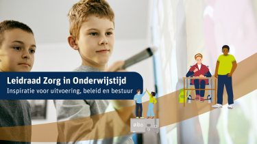 Voorkant Leidraad Zorg in Onderwijstijd