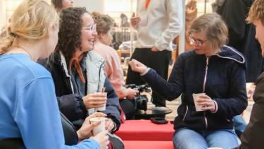 Etalage actie gesprek