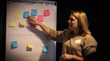 Annemarie Vlaanderen-Menkveld (Visio) aan het woord