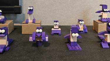 Lego-Snappies als symbool