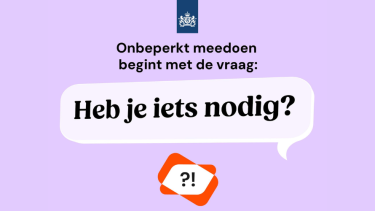 Heb je iets nodig?